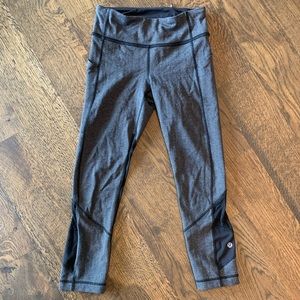 Lululemon crop (like 7/8) herringbone leggings